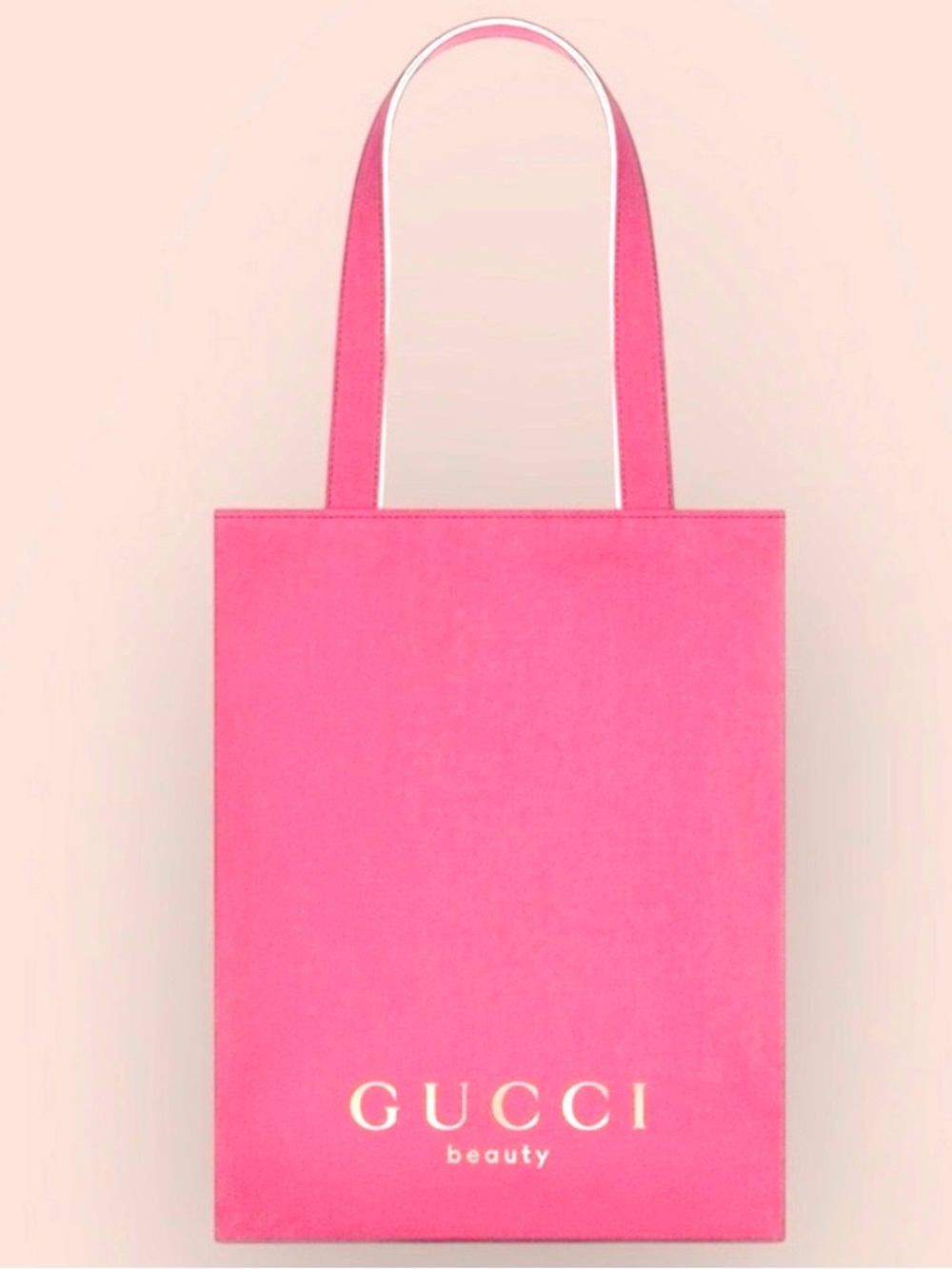 GWP Gucci Pink Beauty Tote Bag